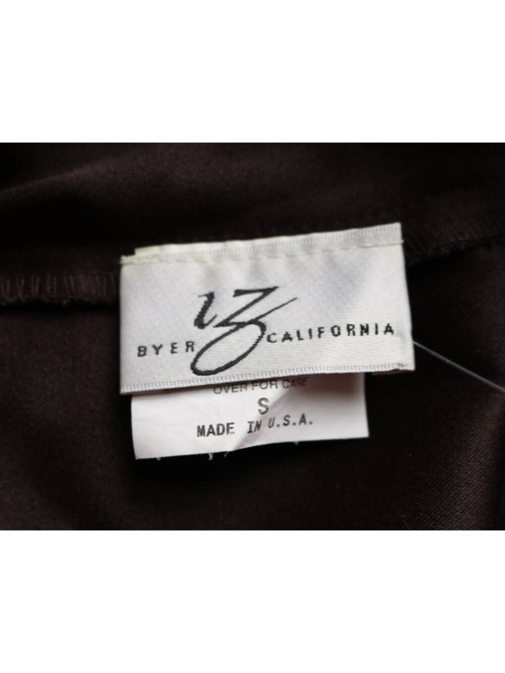 Boho Chic Skirt Womens S Brown Suede Eyelet Hem Cottage Core Pencil Y2K Vintage - Picture 10 of 12